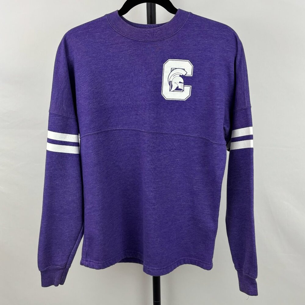 VTG Capital University Crusaders Spirit Jersey Style Women's Sweatshirt Size S